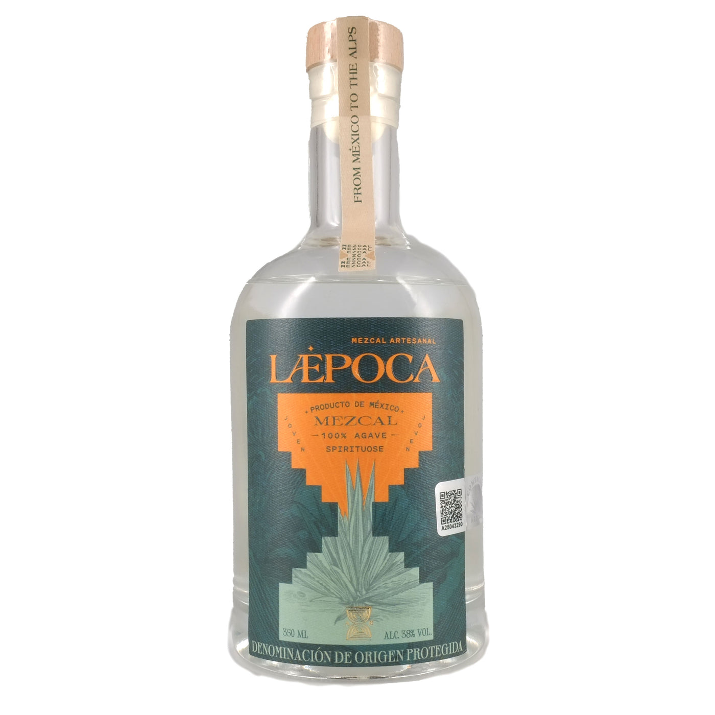 Mezcal of the Year 2023 & IWSC Prämiert | Von Mexiko in die Alpen | Handgefertigt | Espadín & Joven & Artesanal | 350 ml & 38 % vol.