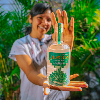 LÆPOCA Mezcal Cuishe | Von Mexiko in die Alpen | Handgefertigt | Joven & Artesanal | 500 ml & 46 % vol.