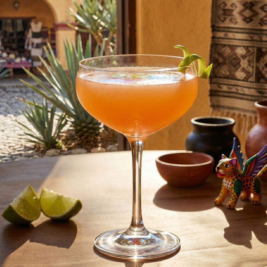 Naked and Famous Cocktail: IBA-Mezcal-Klassiker